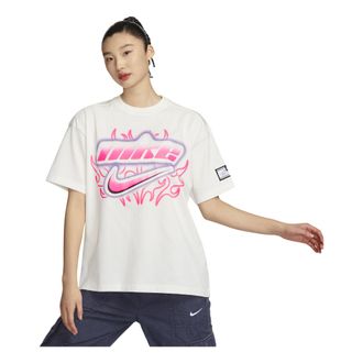 Nike (WMNS) Nike Sportswear Oversized T-shirt Asia Sizing Sail FZ1147-133
