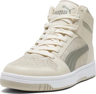 Puma Mens Rebound Layup Shoes, Alpine Snow-velvet Moss-desert Dust, 10.5 UK
