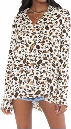 Show me your Mumu Marcella Top In Oasis Cheetah