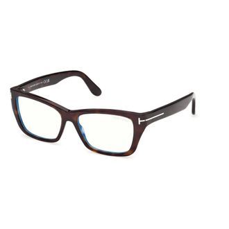 Tom Ford Glasses, unisex, Brown, Size: 54 MM Butterfly Optical Frame