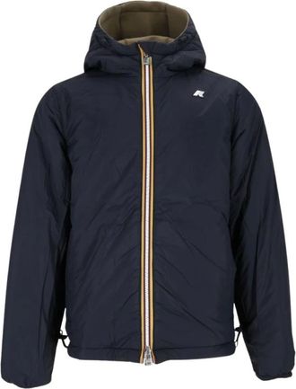 K-Way Jack Spacer Nylon Double Jacket - Heren - Jassen - Blauw - Maat: M Nylon