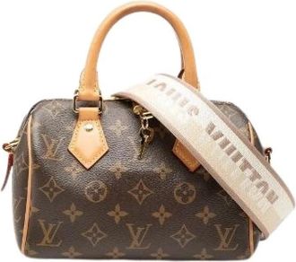 Louis Vuitton Pre-owned Vintage Handtas - Dames - Vintage Handtas - Bruin - ONE Size - Leer - Vintage