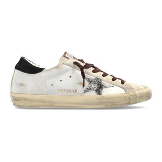 Golden Goose Sneakers, female, Beige, Size: 11 US Super-Star Sneakers