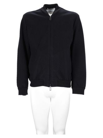 Paolo Pecora Cotton-Blend Zip-Up High Collar Jacket
