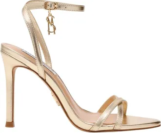 Steve Madden Jypsey Sandal - Dames - Sandalen met hakken - Geel - 37 1/2 EU - Leer - Schoenen