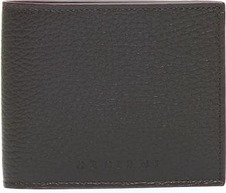 Orciani Leren Portemonnee met Contrasterende Binnenkant - Heren - Portefeuilles - Bruin - ONE Size - Leer - Accessoires