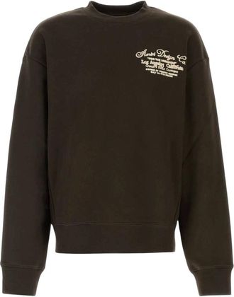 Amiri Heren, Sweatshirts & Hoodies, Bruin, Maat: XL