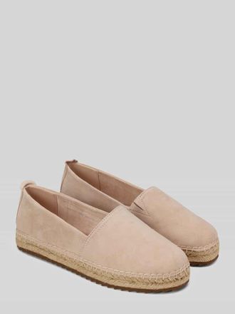 Marc O'Polo Espadrilles aus Veloursleder Modell GEM in Sand, Gr&ouml;&szlig;e 42