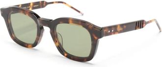 Thom Browne Ues 412A 215 Zonnebrillen - unisex - Zonnebrillen - Bruin - 48 MM - Accessoires