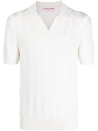 Orlebar Brown Horton short-sleeve polo shirt - White