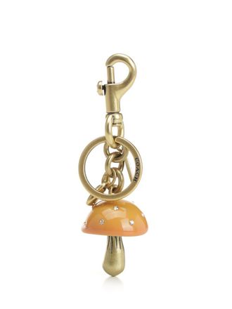 Coach Mushroom Bag Charm Keyrings Yellow