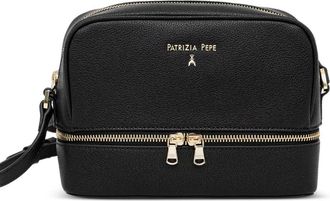 Patrizia Pepe Borsa a tracolla con zip - Nero