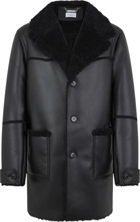 Philipp Plein Coats - Heren - Mantel - Zwart - 3XL - Jassen