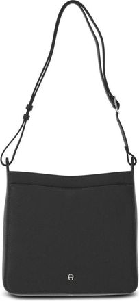 Aigner Leren bucket bag met modern design - Dames - Schoudertassen - Zwart - ONE Size - Leer - Tassen