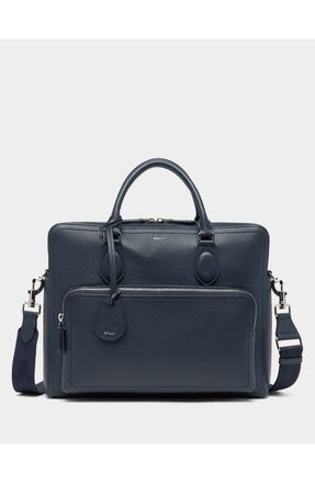 Bally Capitol Briefcase in Bovine Leather in Blue at Nordstrom