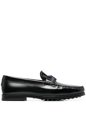 Tod's Mocassini con punta smussata - Nero