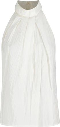 Tela Sleeveless Tops, female, White, Size: 2XS Inca Halter Top