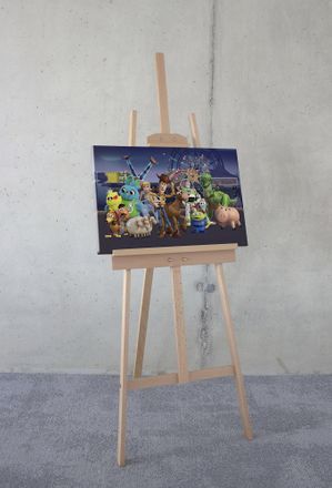 Komar Leinwandbild »Toy Story The Greatest Team - Grösse 60 x 40 cm« Disney 60 x 40 cm (Breite x Höhe), 1 Stk. tlg. Keilrahmenbild mit Echtholzrahmen, Kinde