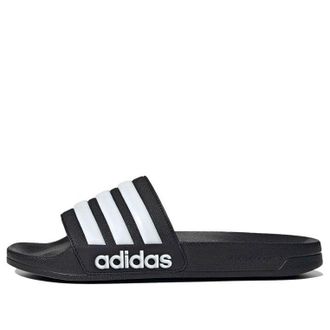 adidas Adilette Shower Slide Black White GZ5922