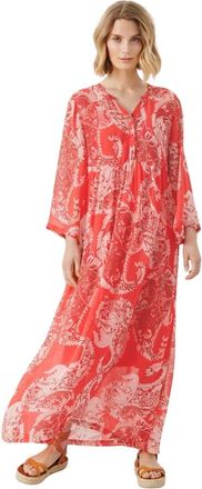 Part Two Cayenne Paisley Print Jurk - Dames - Maxi kleedjes - Veelkleurig - XS - Kleedjes