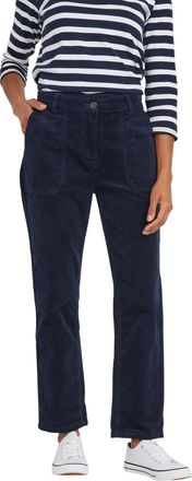 M&Co Womens Blue Cord Carpenter Trousers - Womens