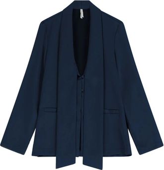 Imperial Stijlvolle Herenjas - Dames - Blazers - Blauw - S - Polyester - Jassen