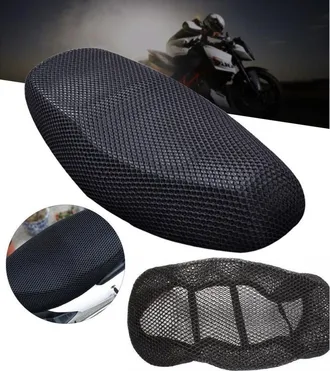 Trade Shop Trade Shop - Coprisella Moto Scooter Copri Sella A Rete Traspirante Elastico Misure M