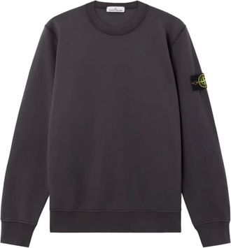 Stone Island Compass Badge Long Sleeve T-Shirt Grey