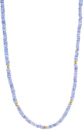 Jewelmak 14K Tanzanite Necklace