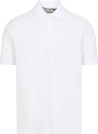 Canali T0910.Mj 02441 T-shirt - Heren - Polos - Wit - L - Katoen - Tops