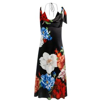 Alice & Olivia Kleedjes, Dames, Veelkleurig, 3Xs, Abigail Bikini Midi Jurk