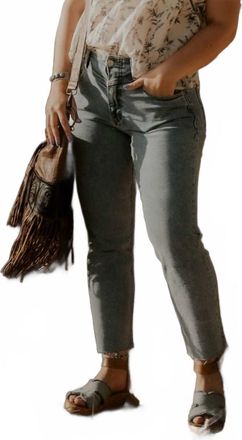 Dear John Denim Jodi High-Rise Straight Leg Jeans In Amelia Island