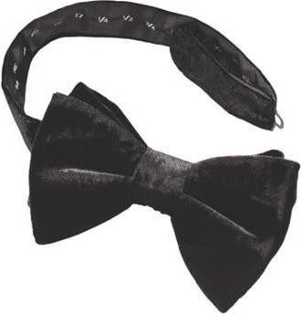 CHARLES TYRWHITT Velvet Bow Tie in Black at Nordstrom