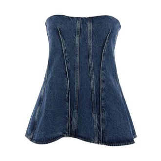 A Gold E Donna, Top, Blu, M, new