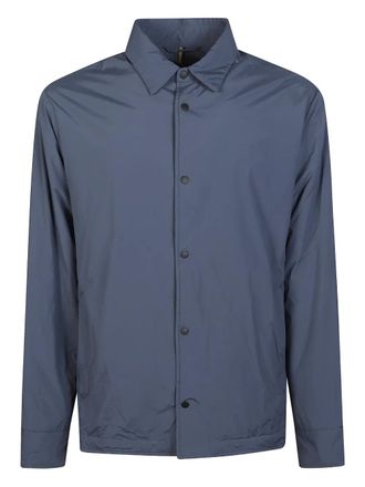 Paul & Shark buttoned jacket - men - Nylon/Spandex/Elastane - L - Blue