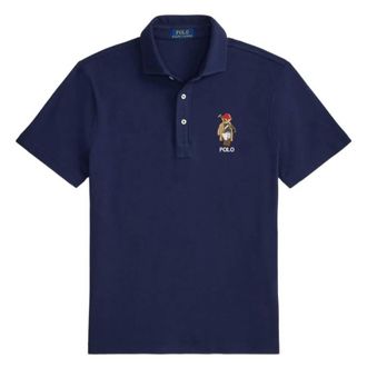 Polo Ralph Lauren Custom Slim Fit Polo Bear Mesh Polo, Size XX-Large