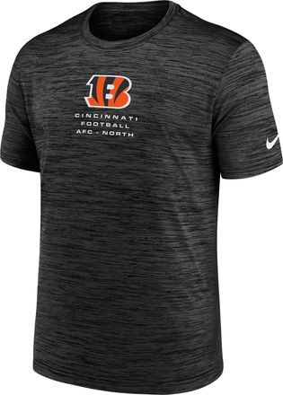 Nike Cincinnati Bengals Velocity Nike Mens Dri-FIT NFL T-Shirt in Black | NKPQ00A9A-QMV