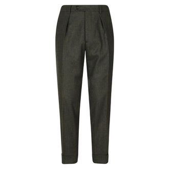 Berwich Pantalones Chiaia - Trousers - Hombre - Verde - L