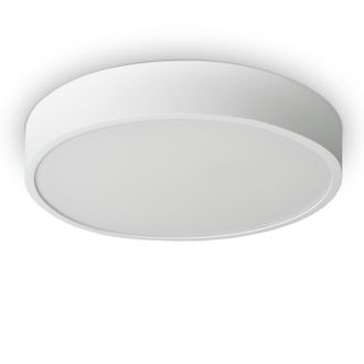 Paco Home Paco Home - L&aacute;mpara Led Plaf&oacute;n Deco Sal&oacute;n Dormitorio Comedor Despacho Moderno Blanco 2, &Oslash;40cm