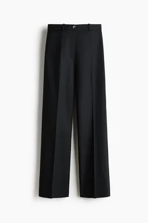 H&M Bootcut-Hose - Schwarz