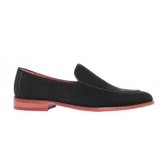 Carlos By Carlos Santana Mens Prince Velvet Loafer In Black