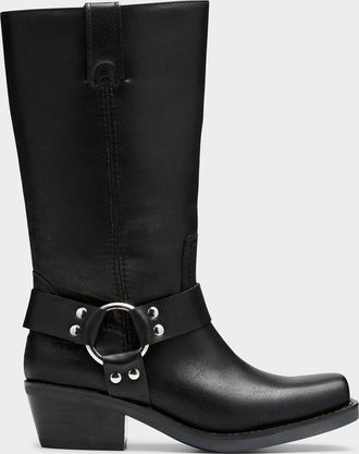 Frye and Co. Womens Lorrie 12 harness boots