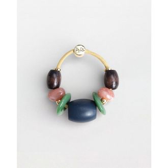 By Lilla Melon Capsule Bracelet Hairtie in Prussian Blue at Nordstrom, Size 7