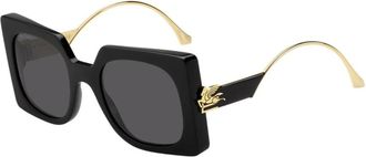 Etro unisex, Accessoires, Zwart, Maat: 54 MM