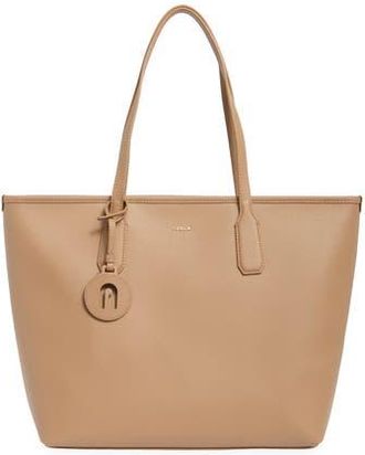 Furla Classic Zip Top Tote Bag in Deserto at Nordstrom Rack