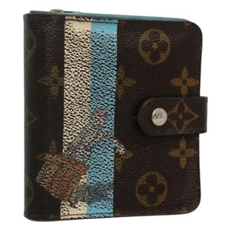 Louis Vuitton Pre-owned portafogli di tela - - Pre-owned - Donna - Marrone - ONE SIZE