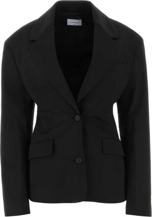 Off-white Black Double Breasted Blazer