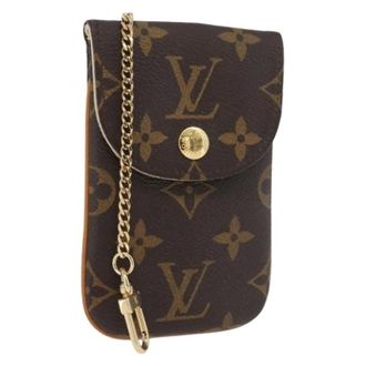 Louis Vuitton Pre-owned Cell Phone Case - Dames - Pre-owned - Bruin - Maat: ONE Size Leer