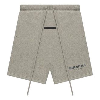 Fear of God FW21 Sweatshort Dark Heather Oatmeal FOG-FW21-148