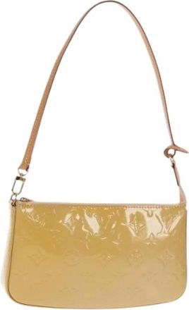 Louis Vuitton Pre-owned Shoulder Bags, female, Beige, Size: ONE SIZE Pre-owned Vintage Shoulder Bag